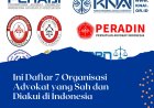 Ini Daftar 7 Organisasi Advokat yang Sah dan Diakui di Indonesia