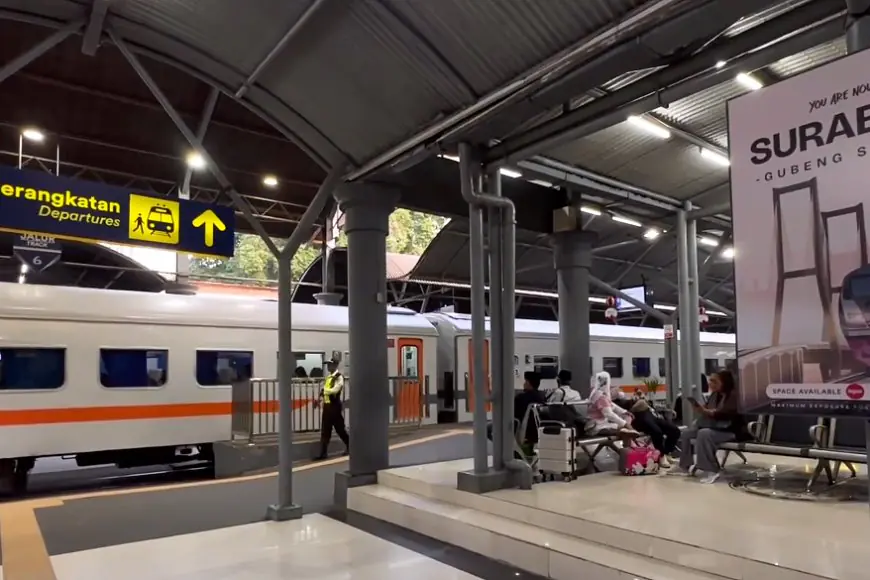 Diserbu Pemudik! Kereta Api Lebaran 2026 dari Surabaya Tinggal Sebentar Lagi, H+3 Jadi Rebutan Utama