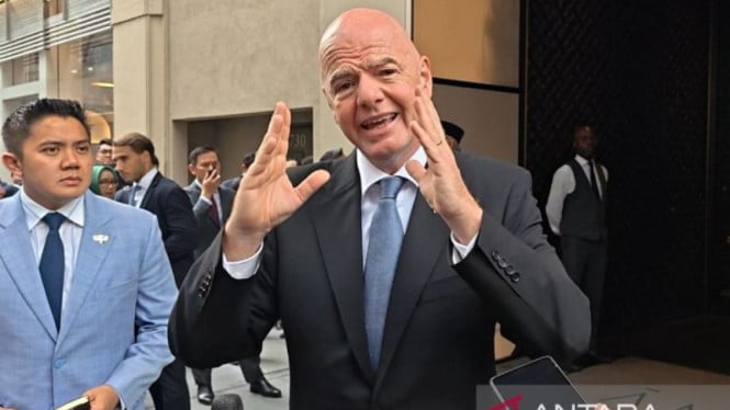 Gianni Infantino Akui Sepakbola Indonesia Sedang Bergairah, Ini Buktinya!