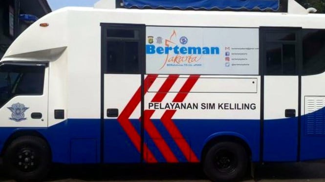 Layanan SIM Keliling Jakarta Timur Dibatasi, Simak Jadwal dan Lokasi Terkini