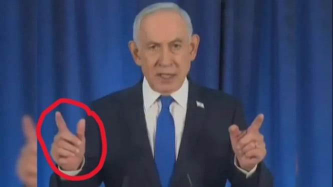 Jari Netanyahu Mencuri Perhatian, Warganet Berbondong-bondong Selidiki Misteri PM Israel