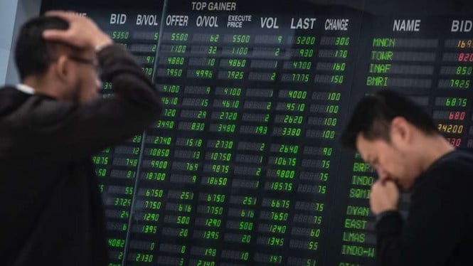 Pasar Saham Indonesia Terpuruk di Awal Pekan, IHSG Merosot Tertekan Pesimisme Global