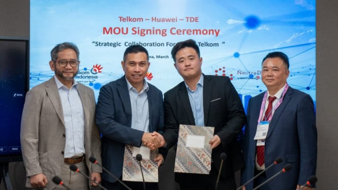 Telkom dan Huawei Satukan Visi: Bangun Ekosistem Data Center Kelas Dunia untuk Indonesia