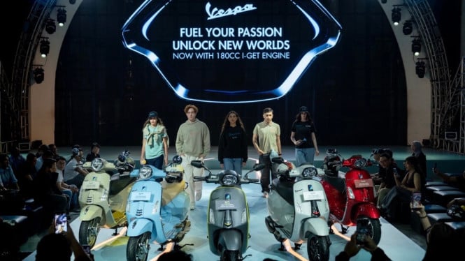 Vespa Primavera dan Sprint Melakukan Lonjakan Signifikan dengan Mesin Baru dan Teknologi Dashboard Modern