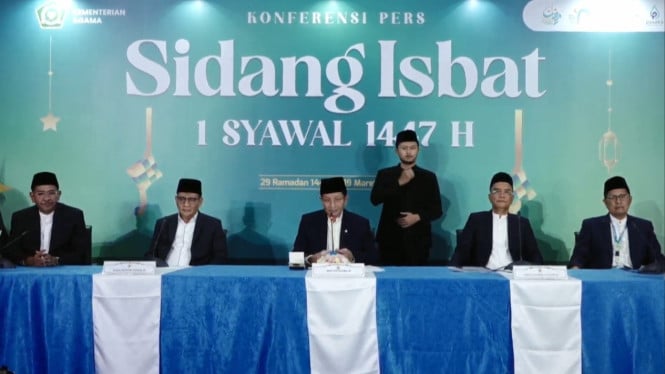 Lebaran 2026 Resmi Jatuh di Sabtu 21 Maret, Ini Hasil Keputusan Sidang Isbat