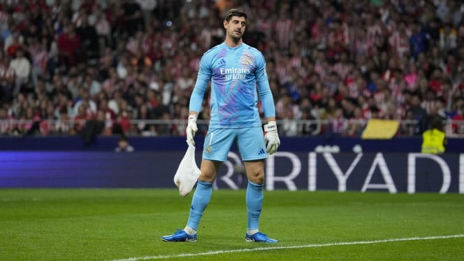 Musim Suram Real Madrid: Courtois Cedera, Dua Pertandingan Besar Terancam Tanpa Si Penyelamat