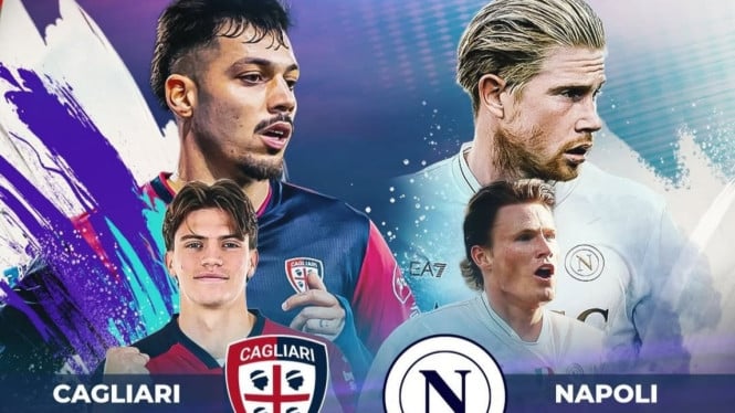 ANTV Hadirkan Duel Seru Cagliari vs Napoli, Hiburan Sempurna Menjelang Lebaran