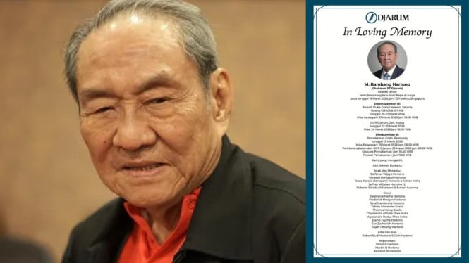 Michael Bambang Hartono Dimakamkan di Rembang, Ini Jadwal Lengkap Upacara Pemakaman Bos Djarum