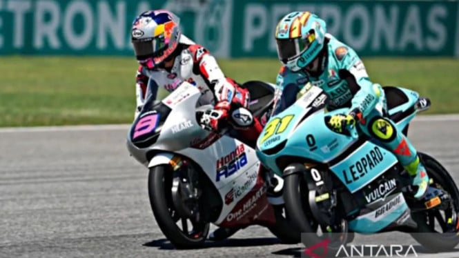 Veda Ega Pratama Bikin Bangga Indonesia, Raih Podium Pertama di Ajang Moto3 Grand Prix