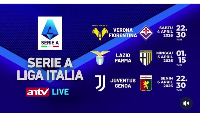 Deretan Pertandingan Juara Serie A Penuh Tensi Menjelang Final Season, Siap Disajikan ANTV Akhir Pekan