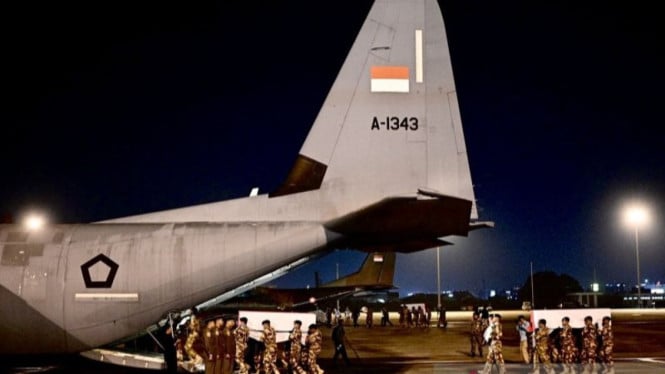 Tiga Pahlawan Gugur: Jenazah Prajurit TNI dari Misi Lebanon Tiba di Tanah Air