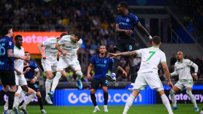 Ledakan Gol Nerazzurri! Inter Milan Hajar Roma 5-2 dan Dekati Mahkota Scudetto