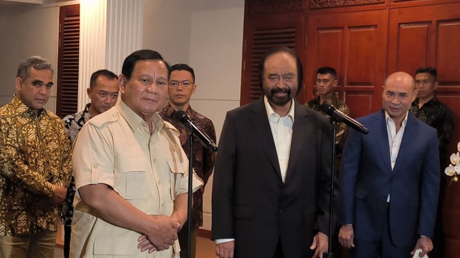 Surya Paloh Gaungkan Konsep Blok Politik, Bukan Penggabungan Partai