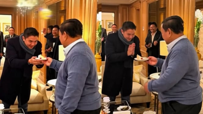 Momen Spesial di Kota Cinta: Prabowo Rayakan Ulang Tahun Teddy Indra Wijaya dengan Cara Istimewa
