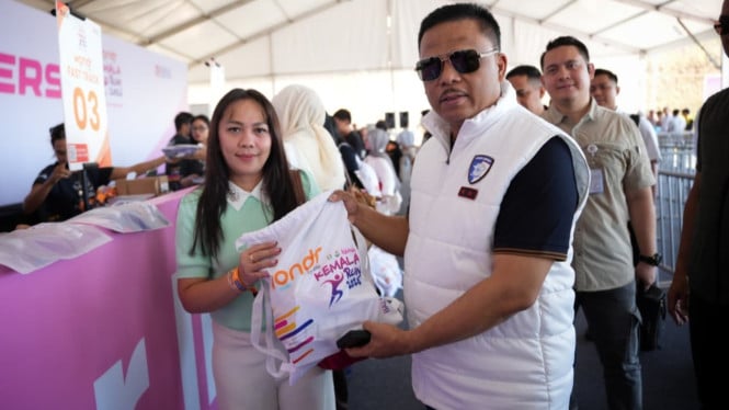 Kakorlantas Polri Pastikan Kemala Run 2026 Aman dan Siap, Cek Langsung Venue Bali