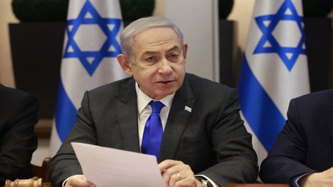 Netanyahu Buka Suara Soal Insiden Tentara Israel Rusak Patung Yesus di Lebanon