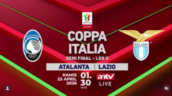Atalanta vs Lazio Leg Kedua: Pertarungan Sengit Menentukan Penantang Inter Milan di Final Coppa Italia