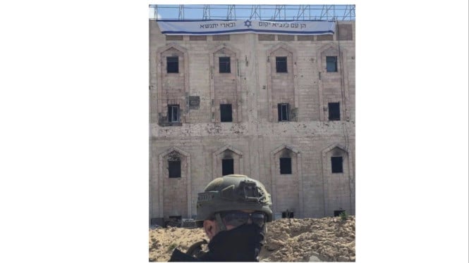 Provokasi Terbaru Israel: Bendera Dipasang di Atap Rumah Sakit Indonesia Gaza