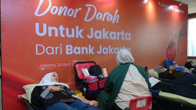 Bank Jakarta Mobilisasi Ribuan Pendonor untuk Penuhi Stok Darah Rumah Sakit Ibu Kota