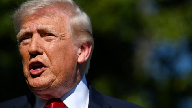 Trump Ledak di Twitter Sindir Kanselir Jerman soal Kekalahan AS di Tangan Iran