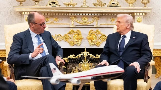 Perang Dingin Trump-Merz Memanas, AS Siap Kurangi Tentara di Jerman?