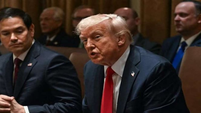 Dingin! Trump Anggap Blokade Iran Sebagai 'Perburuan Harta Karun' dengan Angkatan Laut AS