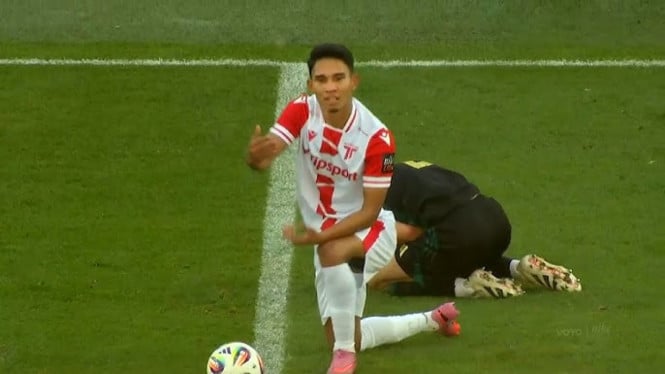 Marselino Ferdinan Bersinar dengan Assist, AS Trencin B Menghajar FK Raca 8-2 di Slovakia