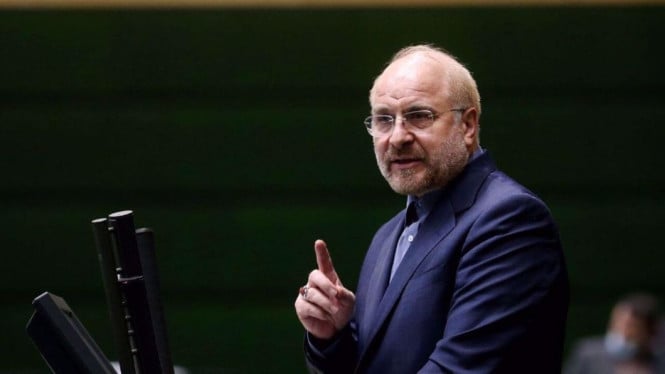 Ghalibaf Sindir Trump: 'Perbatasan Iran Terlalu Luas untuk Diblokade'