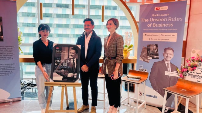 Denon Prawiraatmadja Buka Rahasia Bisnis Tersembunyi Lewat Buku 'The Unseen Rules of Business'