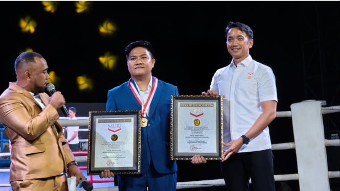 Hammer Fight Series 3 Bikin Gempar: Dua Rekor MURI Terhancur dalam Festival Olahraga Kombat Spektakuler