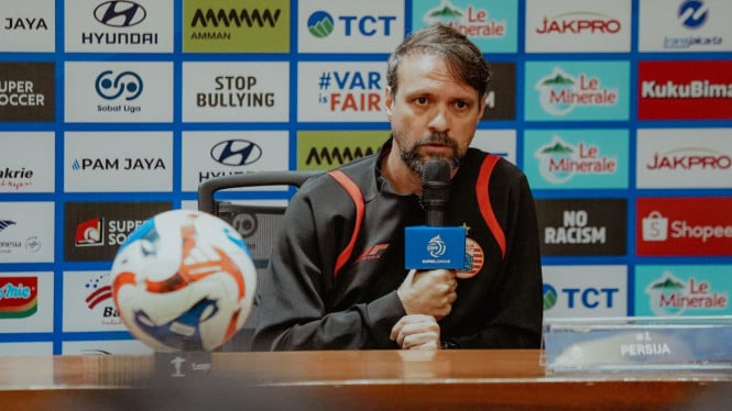 Mauricio Souza: Persija Harusnya Menang, Bukan Kalah dari Persib