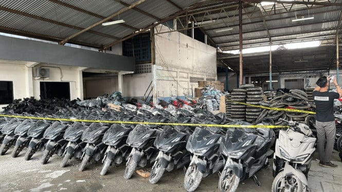 Sindikat Motor Bodong Raup Miliaran dari Ekspor Ilegal, Operasi Besar-besaran Bongkar Gudang Gelap di Jakarta