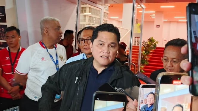 Erick Thohir Berikan Motivasi Penuh untuk Garuda Muda Sebelum Duel Sengit Lawan Australia