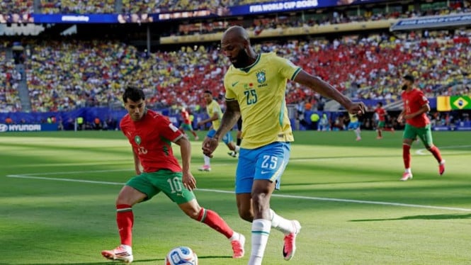 Vinicius Cetak Gol Tapi Brasil Tertahan! Maroko Curi Poin Dramatis di Pembukaan Piala Dunia 2026