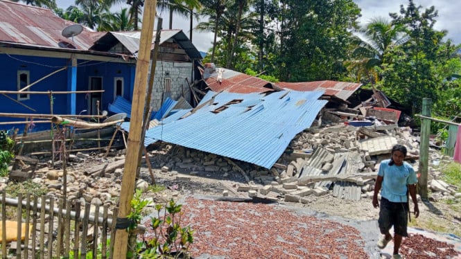 Gempa Sulawesi Tengah Merenggut Nyawa, BNPB Catat Magnitudo 6,7 Guncang Wilayah