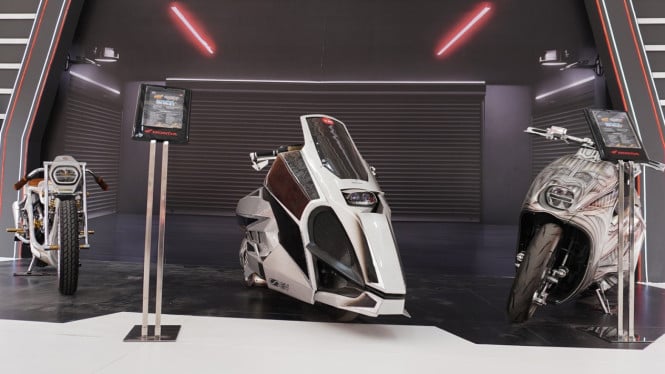 Honda Siap Bikin Pengunjung Terpesona dengan Koleksi Motor Modifikasi di Jakarta Fair 2026