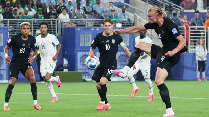 Haaland Bikin Gol Spektakuler, Norwegia Lolos ke Piala Dunia 2026 dengan Performa Memukau