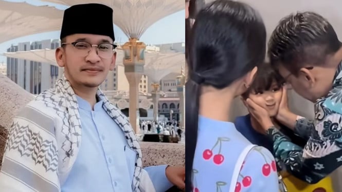 Pelukan Hangat Ruben Onsu untuk Anak Sebelum Umrah Bikin Hati Meleleh, Reaksi Putrinya Curi Perhatian