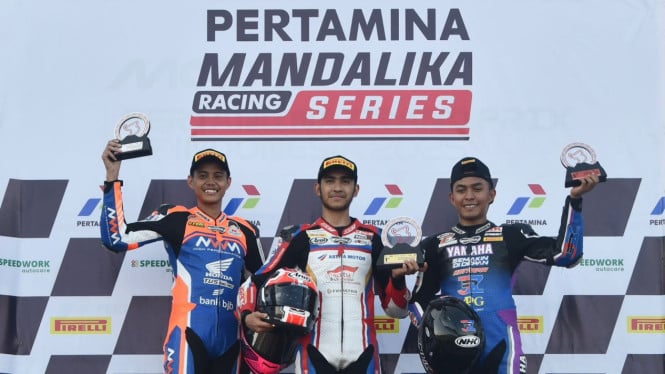 Bakat Balap Muda Bersinar di Mandalika, Ini Jawara Pertamina Racing Series Putaran Kedua