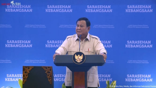 Prabowo Cerita soal 4 Kali Kalah Pilpres: Tapi Saya Hormat Pemimpin yang Dapat Amanah Rakyat