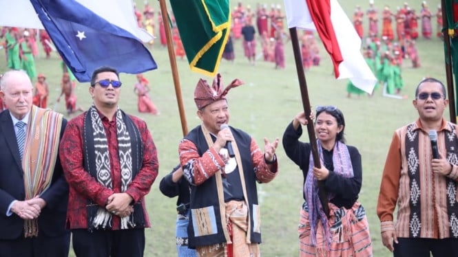Mendagri Tito Karnavian Resmi Buka Festival Fulan Fehan 2026, Rayakan Persahabatan Antar Negara dengan Tari Tradisional