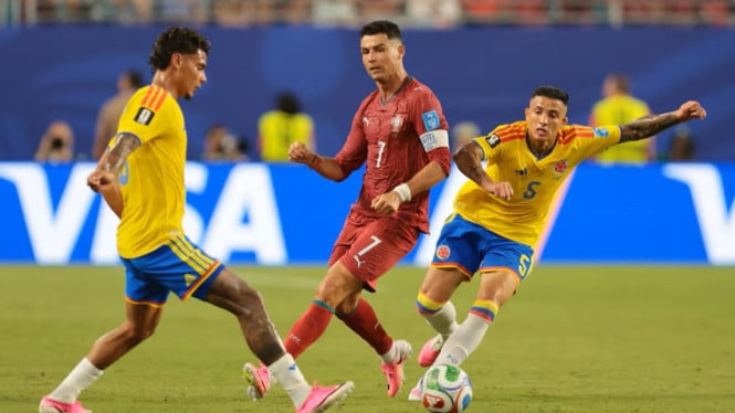 Seri Dramatis Kolombia vs Portugal: Ronaldo Terus Kehabisan Rezeki, RD Kongo Jadi Pemenang Tersembunyi
