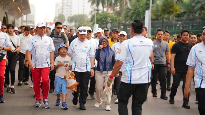 Kapolri Manfaatkan Olahraga Polri Sebagai Jembatan Kuatkan Hubungan dengan Masyarakat