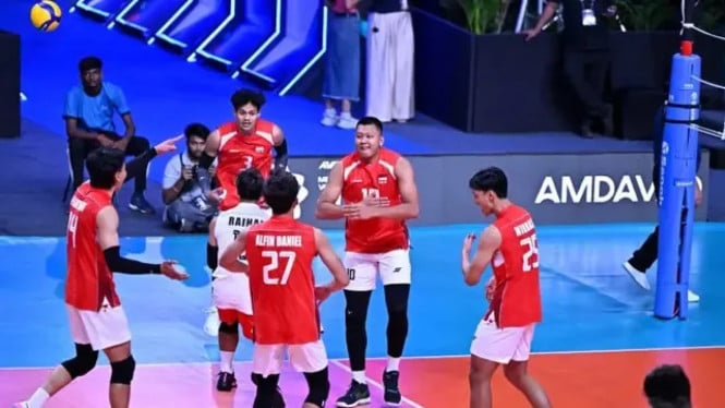 Dari Nol Hingga Juara: Timnas Voli Putra Indonesia Taklukkan Korea Selatan di AVC Cup 2026