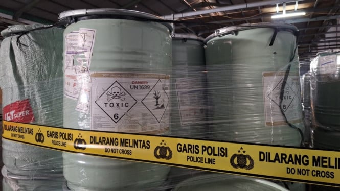 Sindikat Sianida Senilai Ratusan Miliar Diamankan, Polisi Ungkap Jaringan Panjang ke Tambang Emas Gelap
