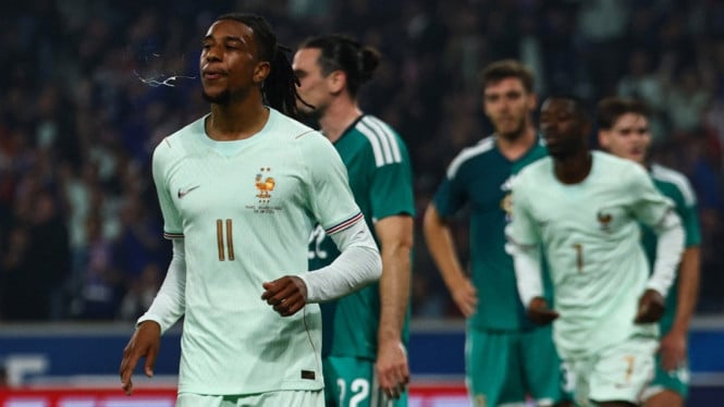 Michael Olise Jadi Penyelamat Prancis, Bawa Les Bleus Tumbang Swedia dengan Gemilang