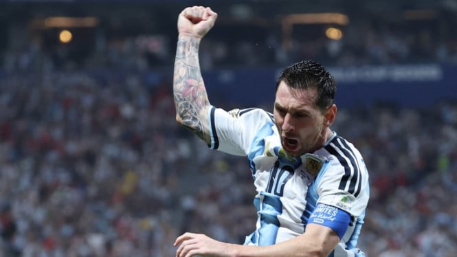 Messi Jadi Pahlawan, Argentina Bantai Mesir 3-2 dalam Laga Penuh Drama di Piala Dunia 2026