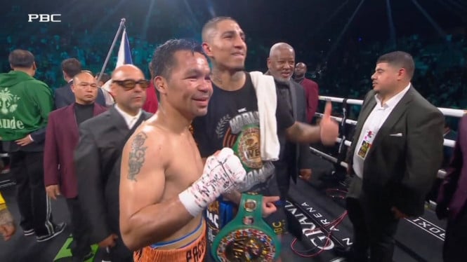 Kejutan dari Legenda Tinju: Manny Pacquiao Sebut Nama Petinju Terbaik Dunia, Bukan Usyk!