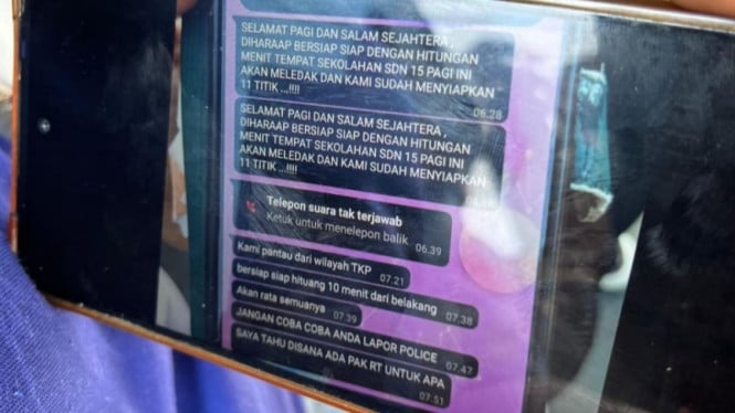 Detik-Detik Horor di SDN Srengseng Sawah: Ancaman 11 Lokasi Bom Guncang Upacara Bendera