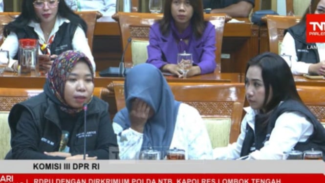 Tangisan Ibu Sahril Pecah di Komisi III: Desak Prabowo Usut Tuntas Kasus Santri Dibakar
